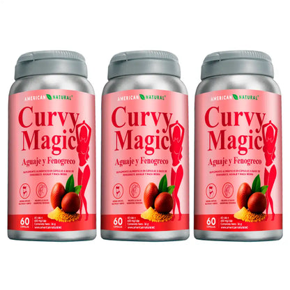 Curvy Magic, American Natural, 60 caps.