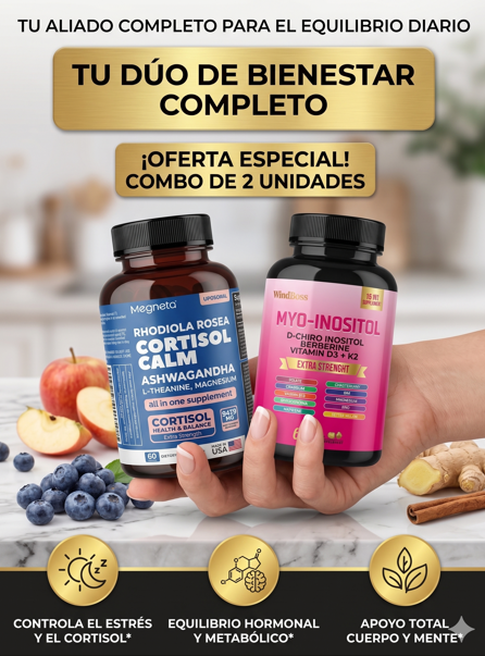 Combo Cortisol Calm + Myo-Inositol