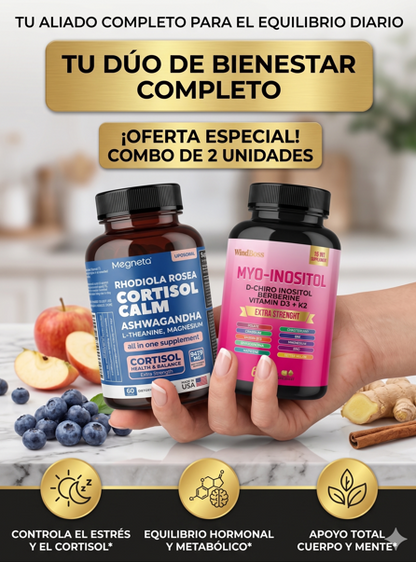 Combo Cortisol Calm + Myo-Inositol