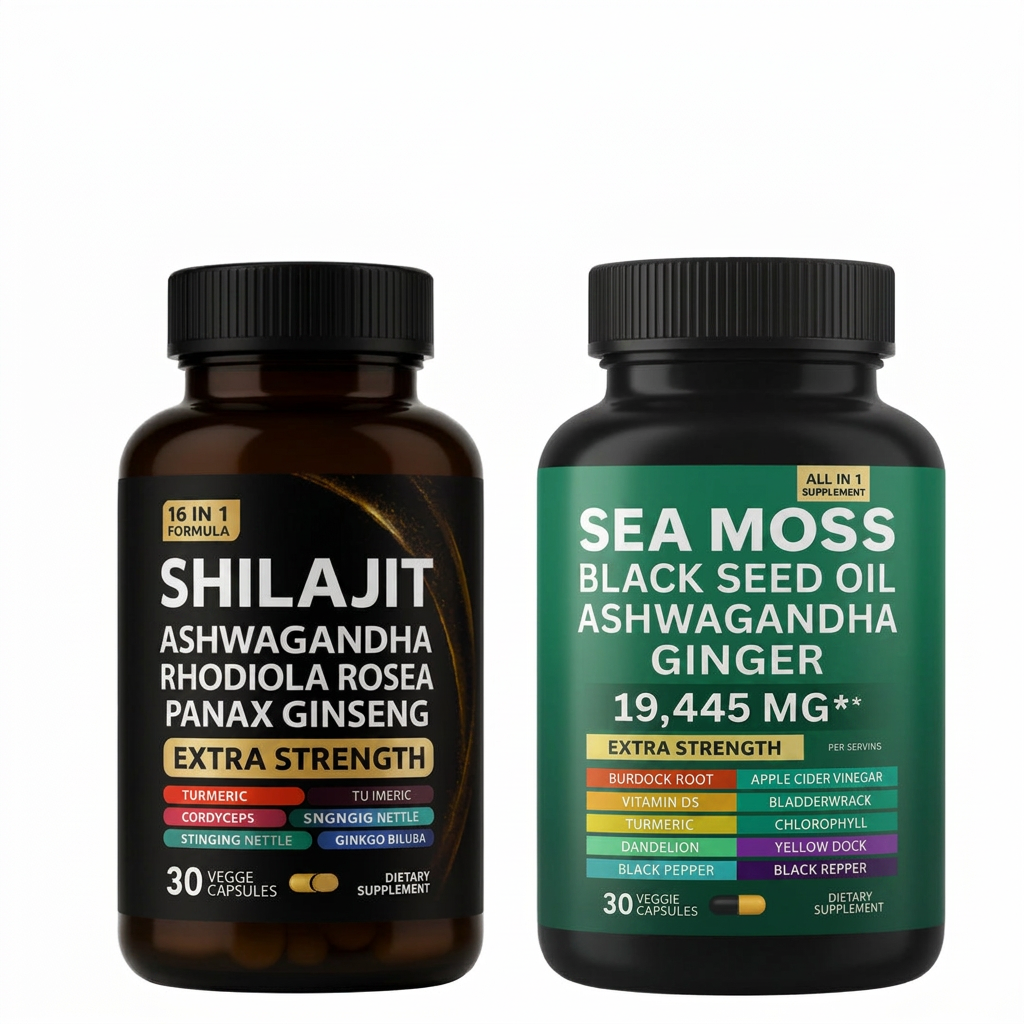 Combo Shilajit & Sea Moss